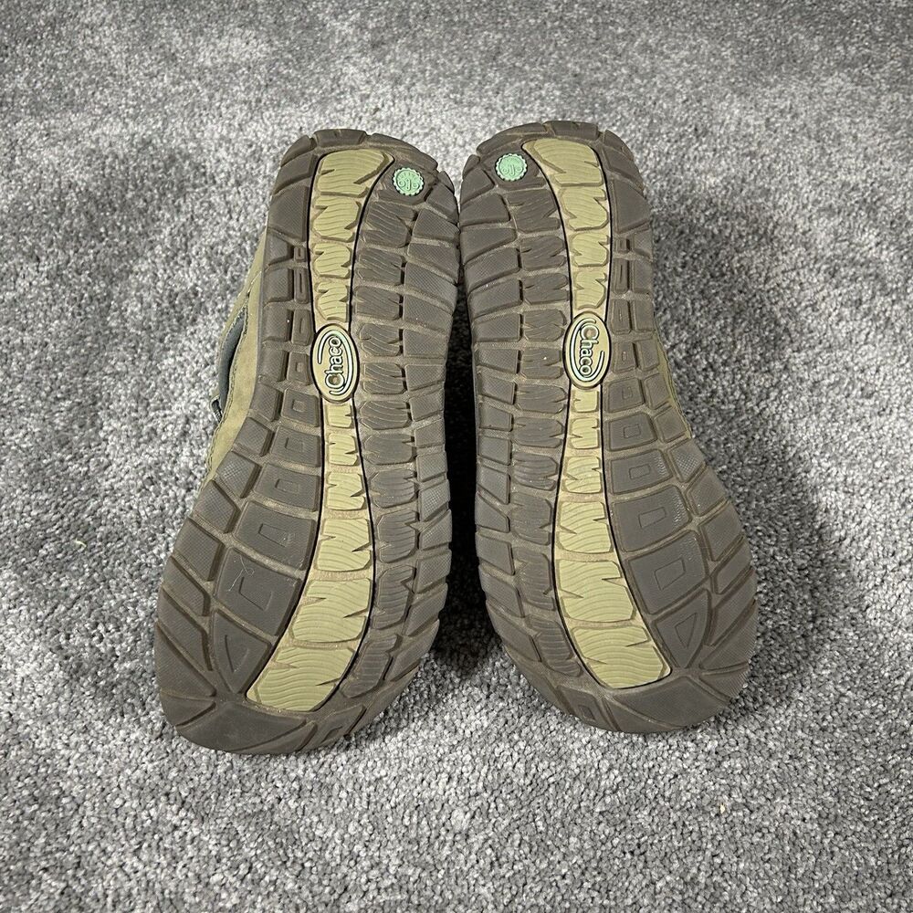 Chaco Outcross 2 Kids Size 4 Khaki Green Waterproof Outdoor Trail Shoes Shoes - Picture 9 of 12